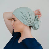 Tail Feathers - Lilac Scrub Cap