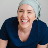 Tail Feathers - Lilac Scrub Cap