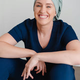 Tail Feathers - Lilac Scrub Cap