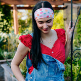 Cheyanne Floral auf Schwarz 