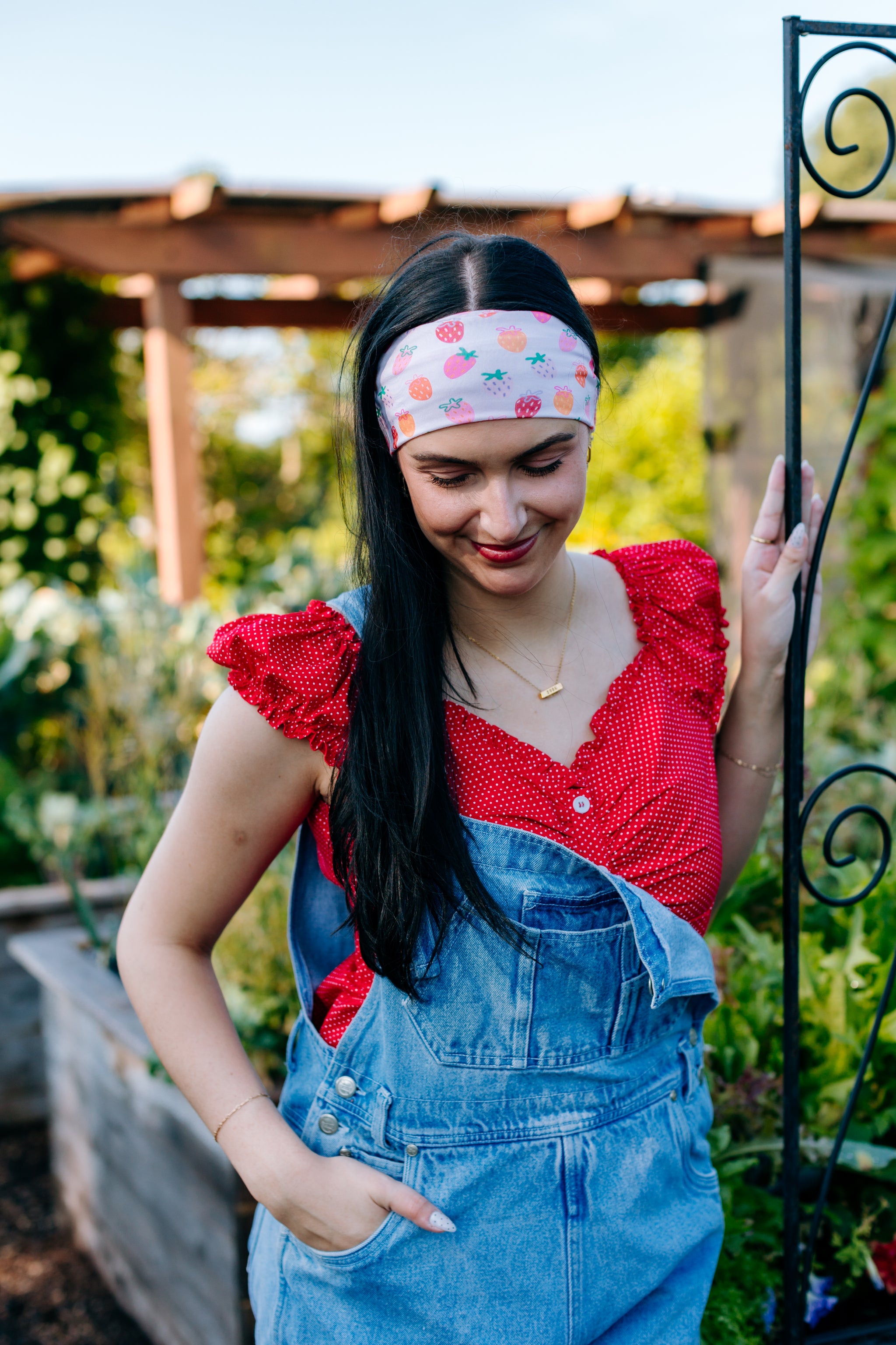 Cheyanne Floral auf Schwarz 