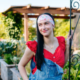 Cheyanne Floral auf Schwarz 