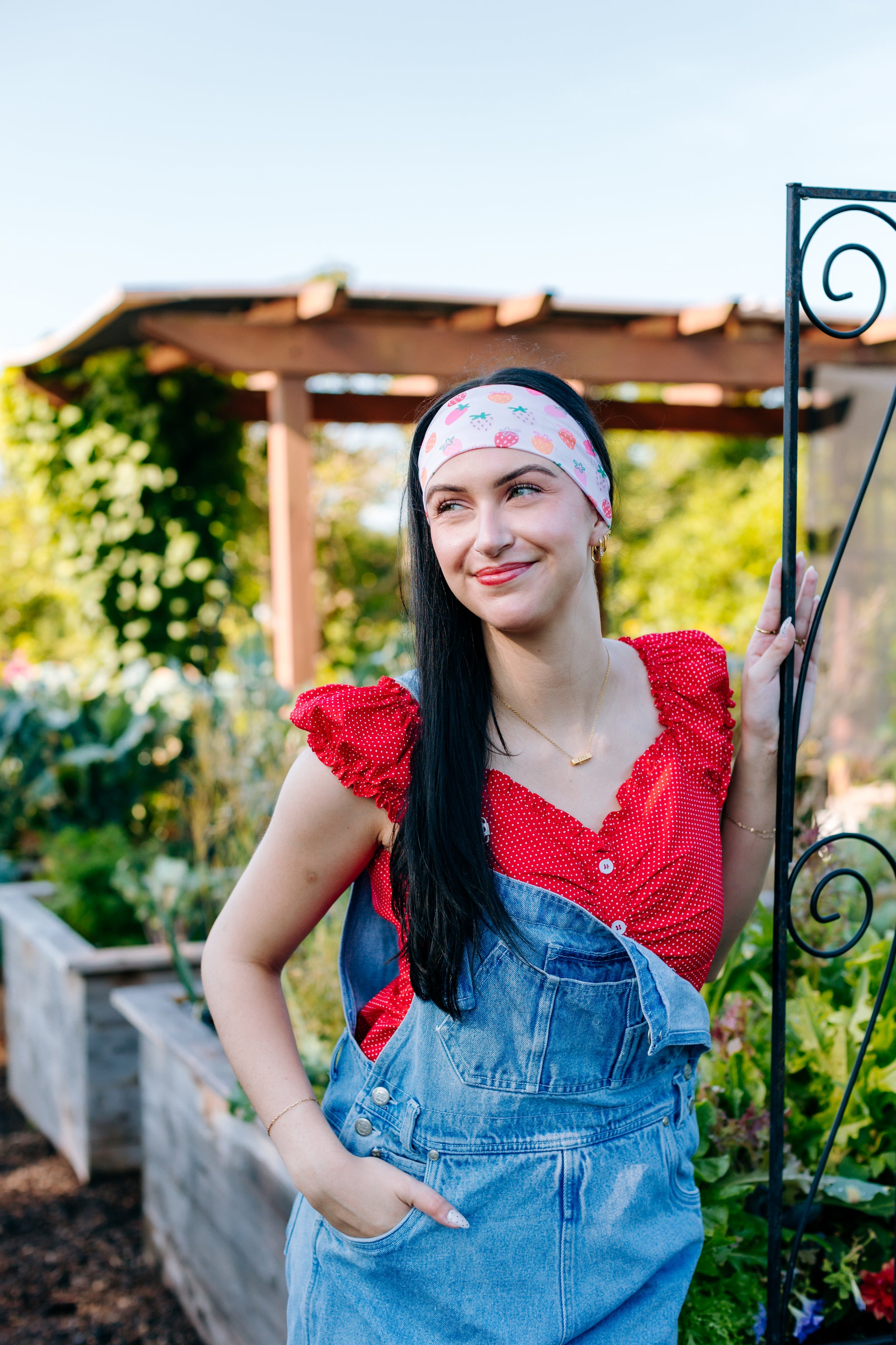 Cheyanne Floral auf Schwarz 