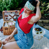 Cheyanne Floral sur Noir 