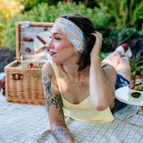 Cheyanne Floral auf Schwarz 