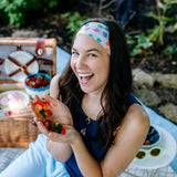 Cheyanne Floral auf Schwarz 