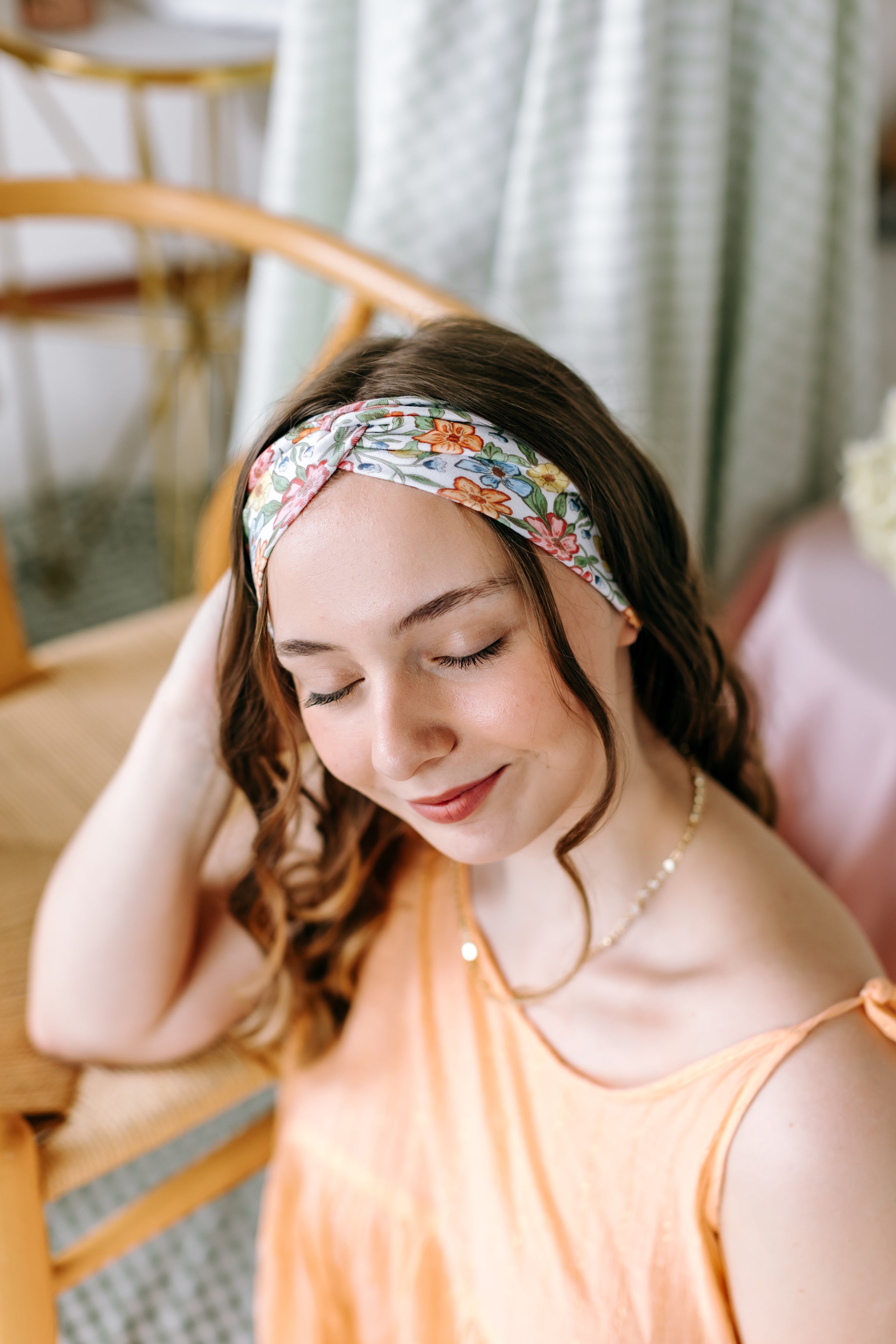 Cece Floral sur Bleu