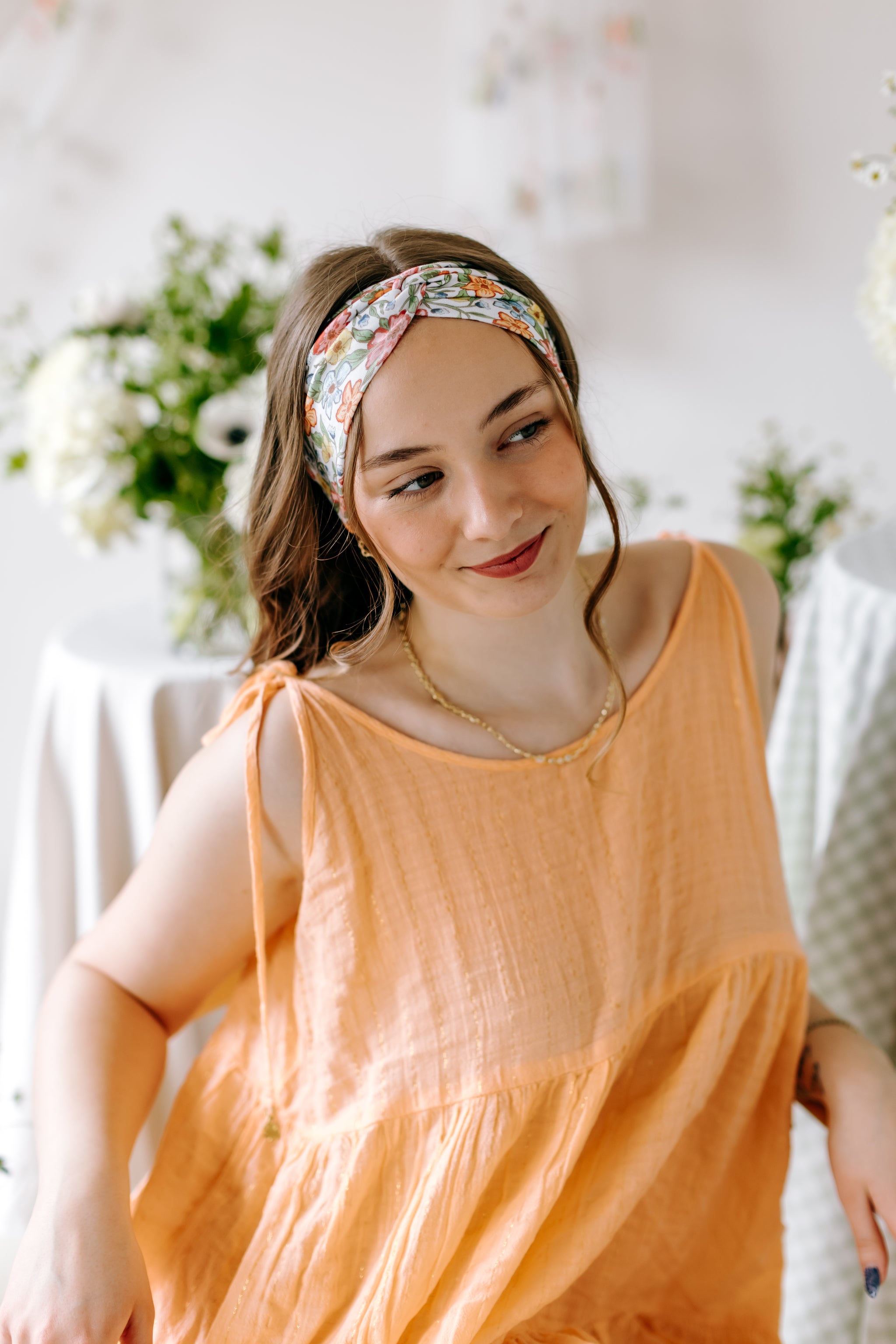 Cece Floral sur Bleu