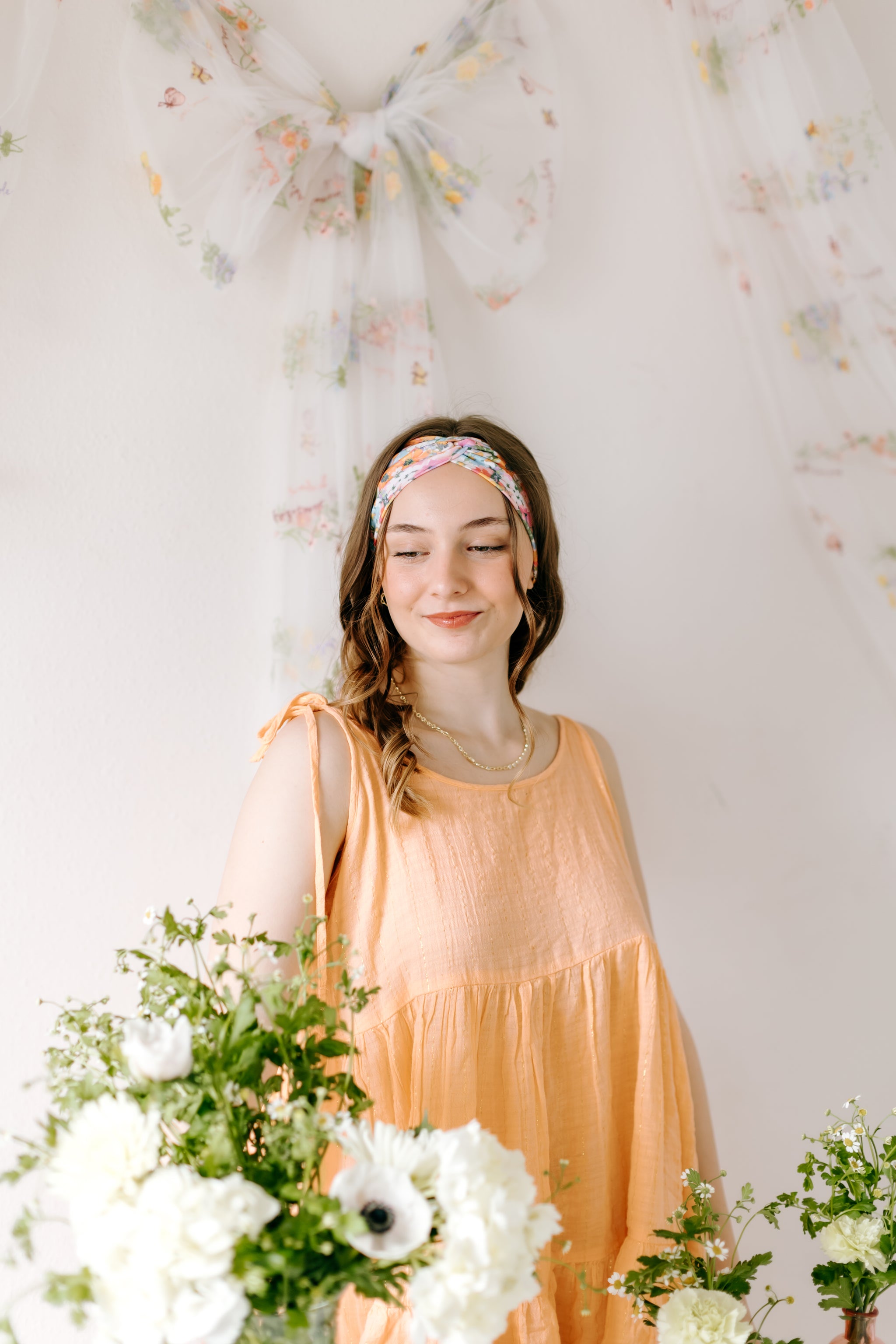 Cece Floral sur Bleu
