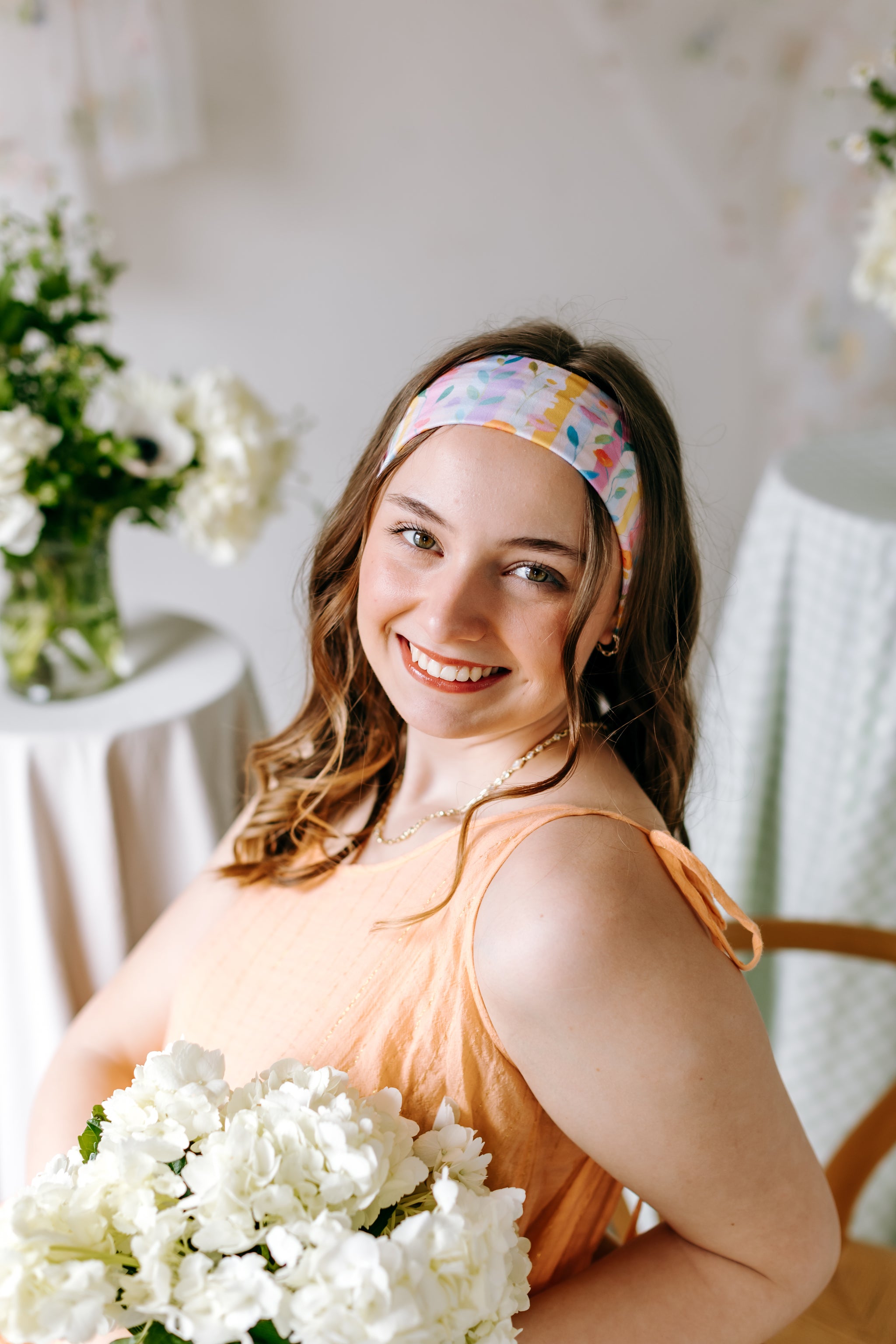 Cece Floral sur Bleu