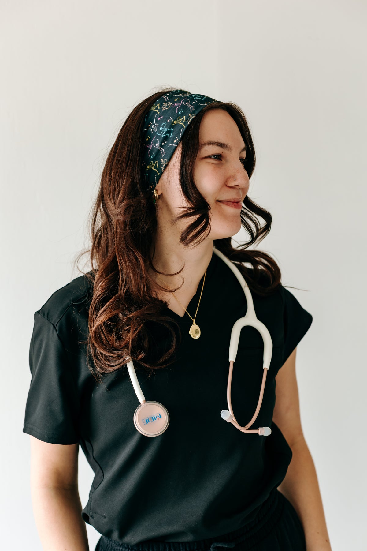 Cheyanne Floral sur Noir 