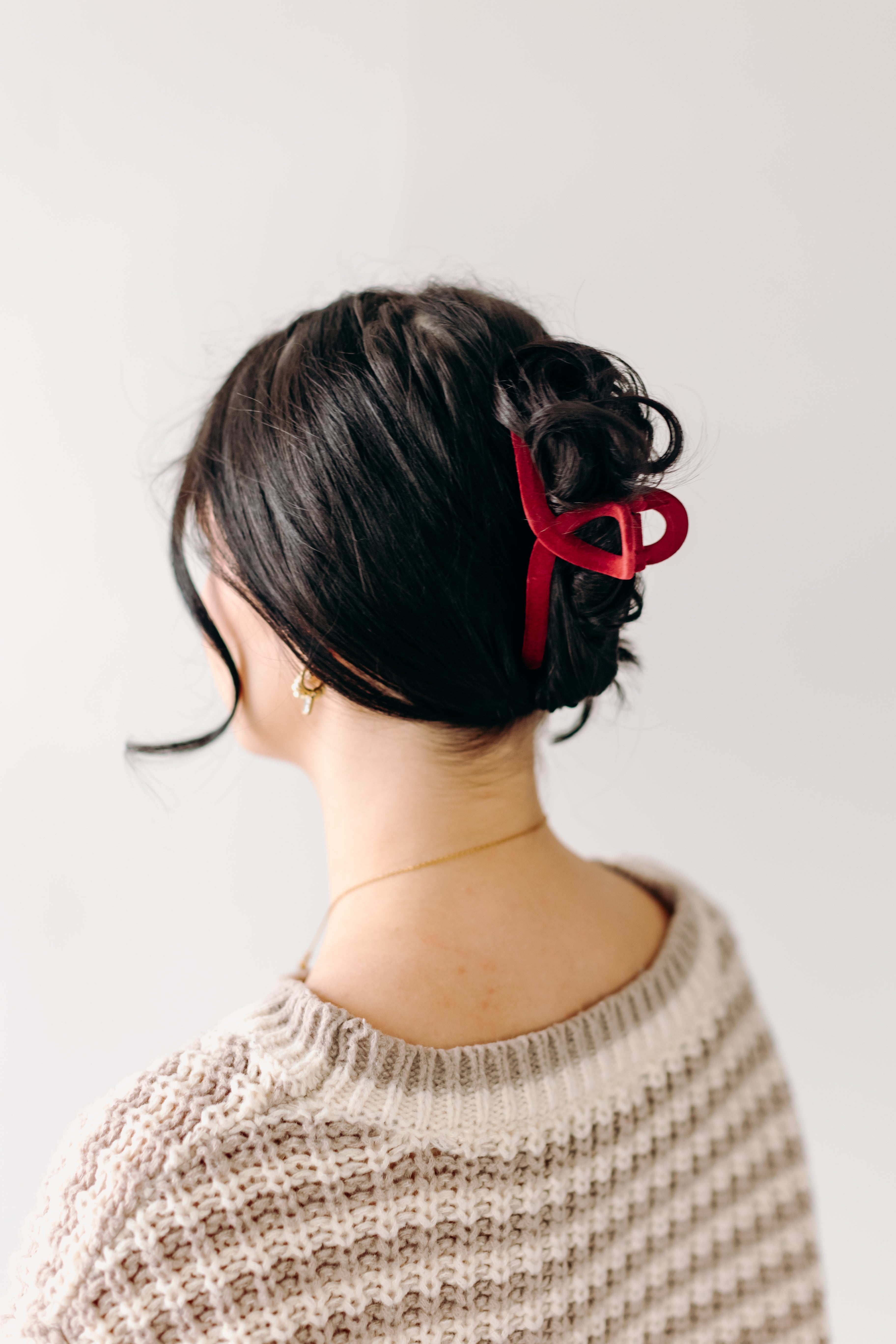 Velvet Sugar Lilac Clip