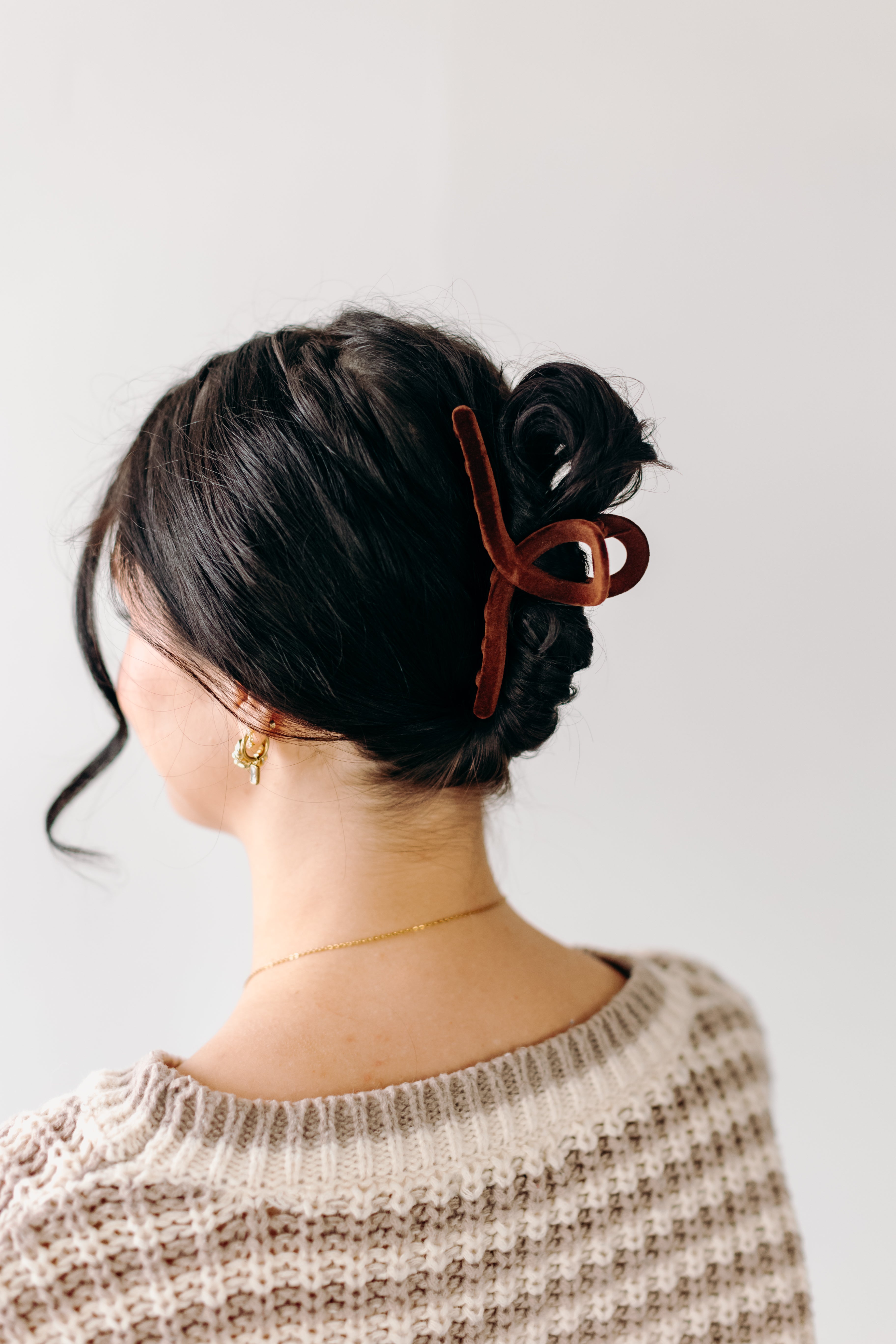 Velvet Sugar Lilac Clip