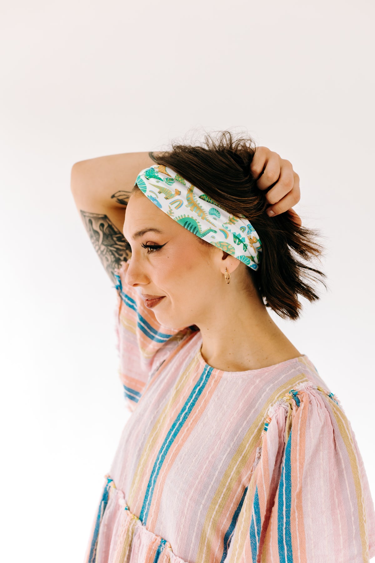 Cheyanne Floral sur Noir 