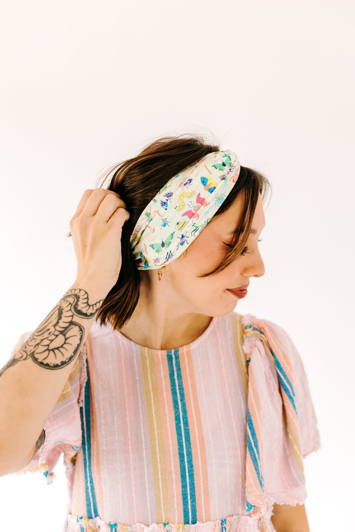 Cheyanne Floral sur Noir 