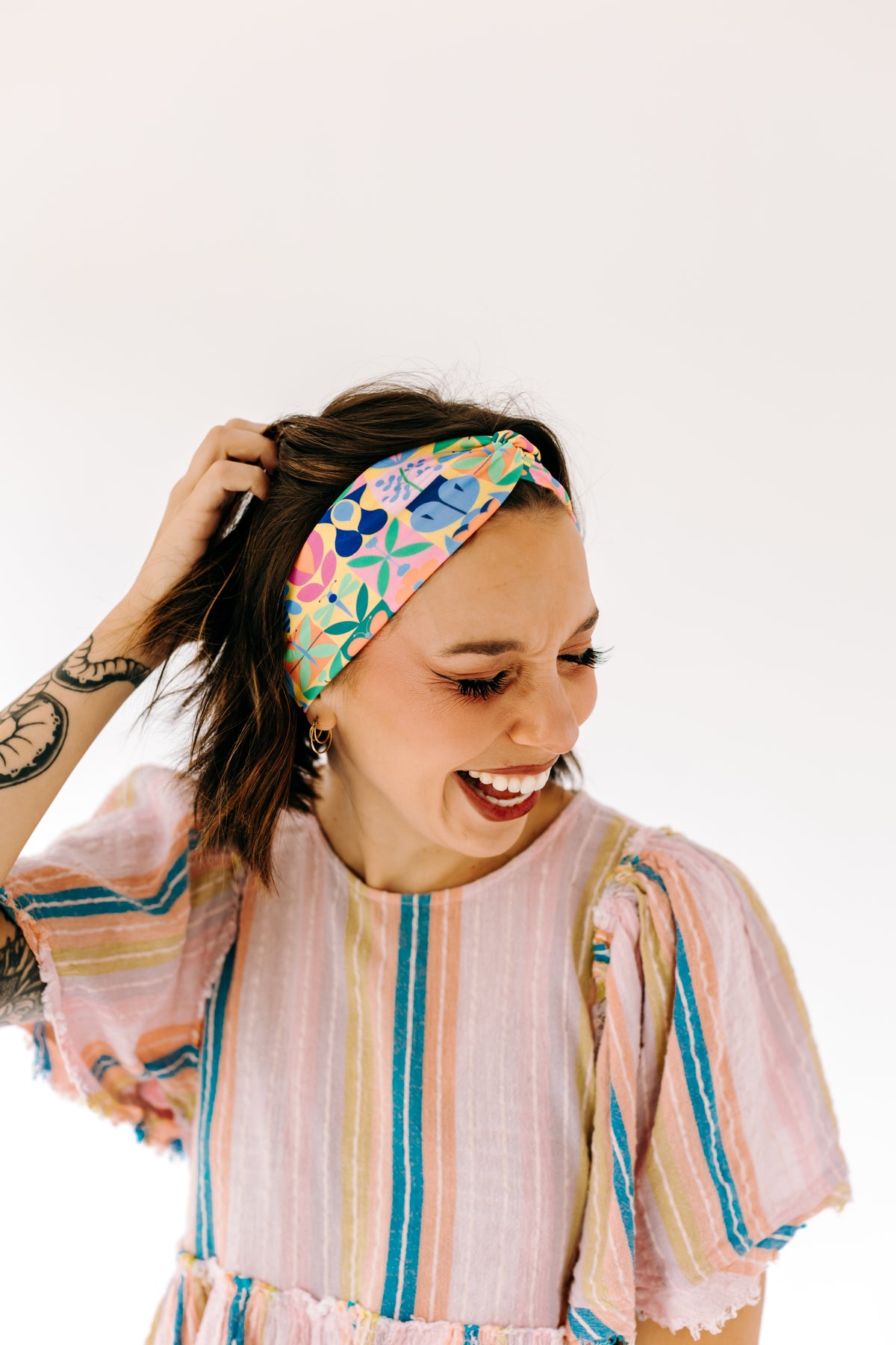 Cheyanne Floral sur Noir 