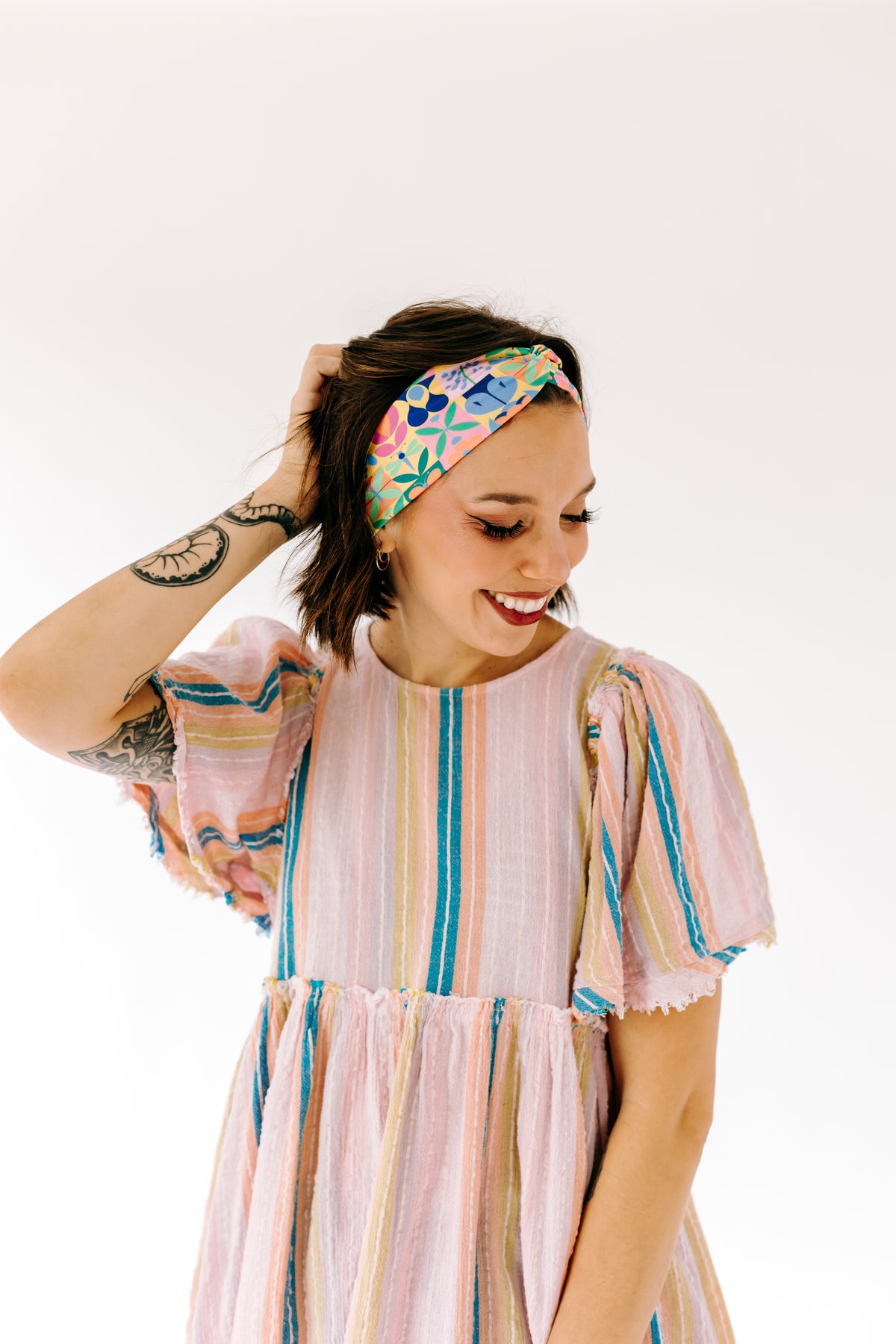 Cheyanne Floral sur Noir 