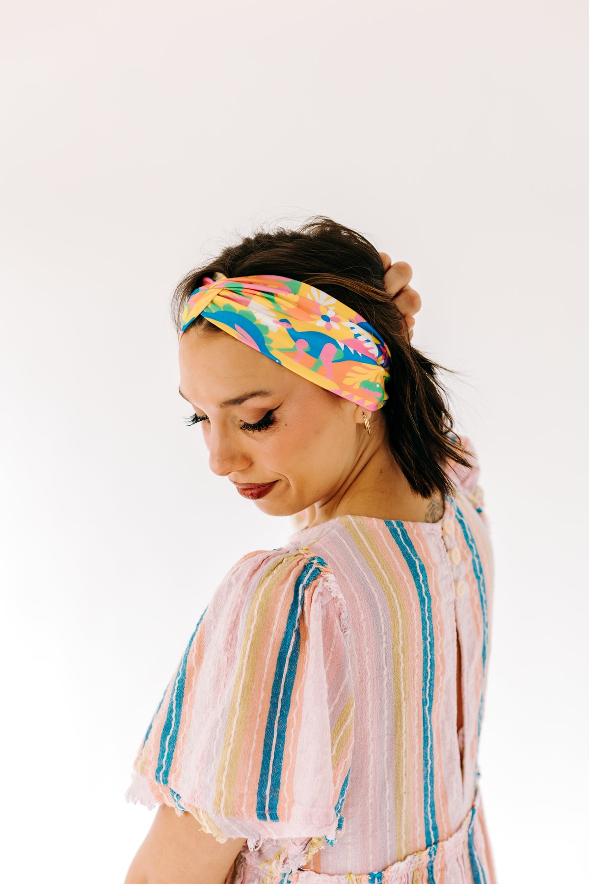Cheyanne Floral sur Noir 