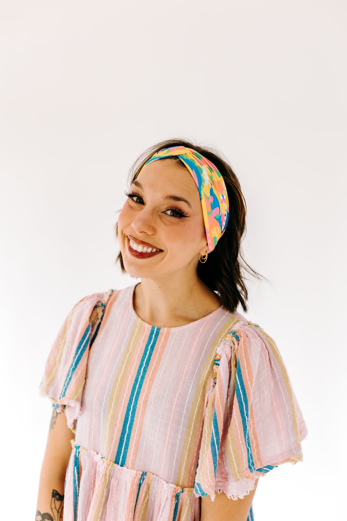 Cheyanne Floral sur Noir 
