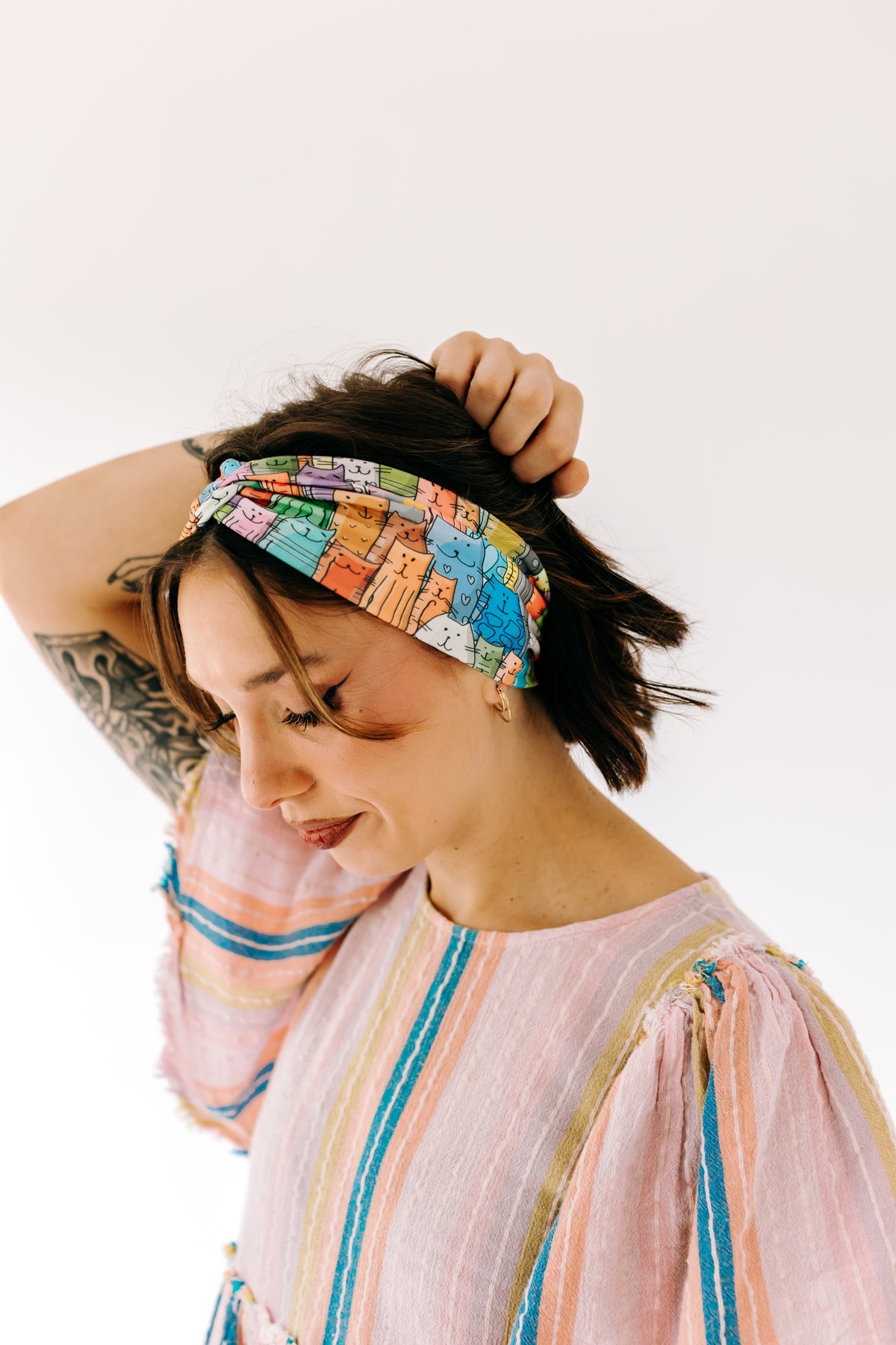 Cheyanne Floral sur Noir 