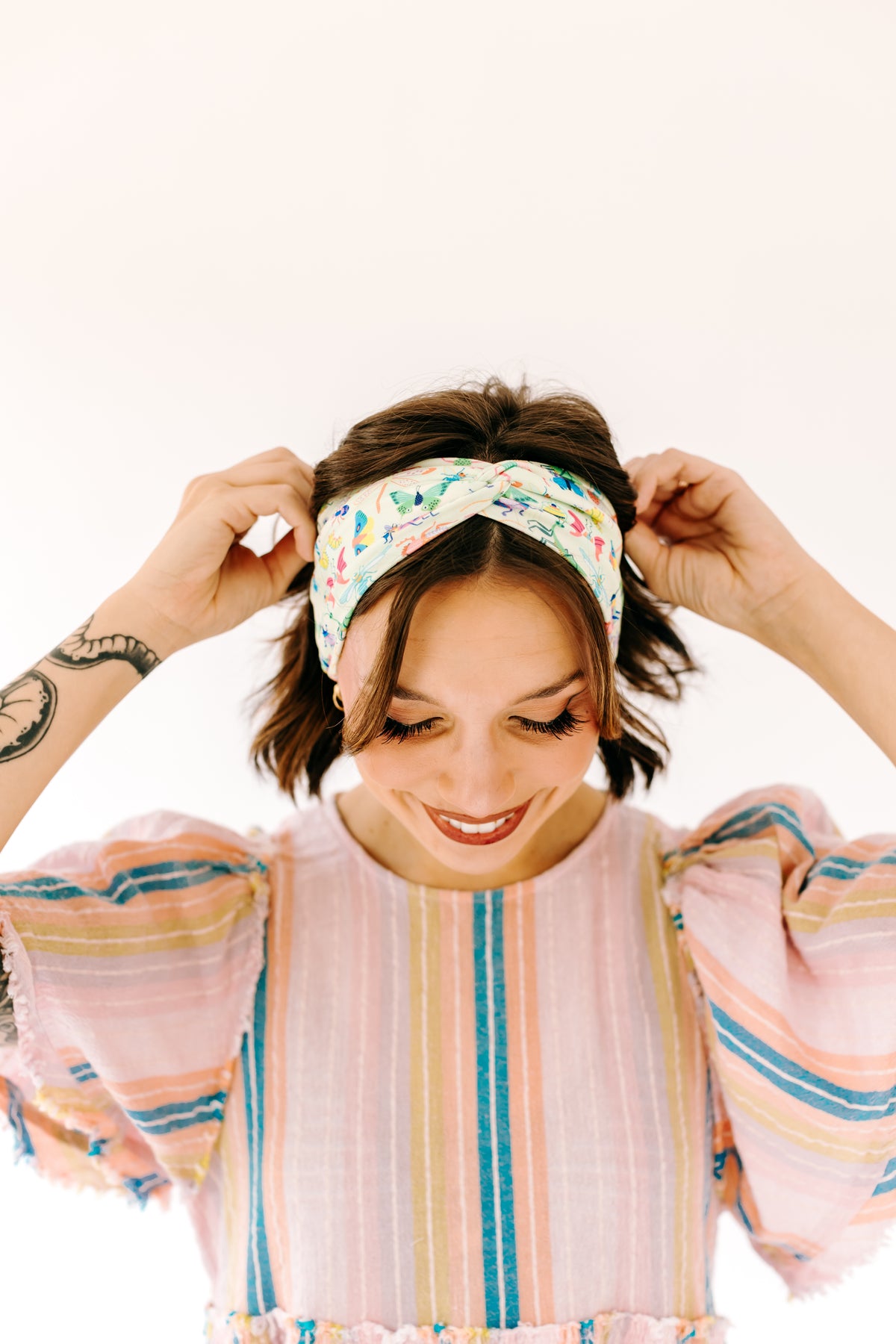 Cheyanne Floral sur Noir 
