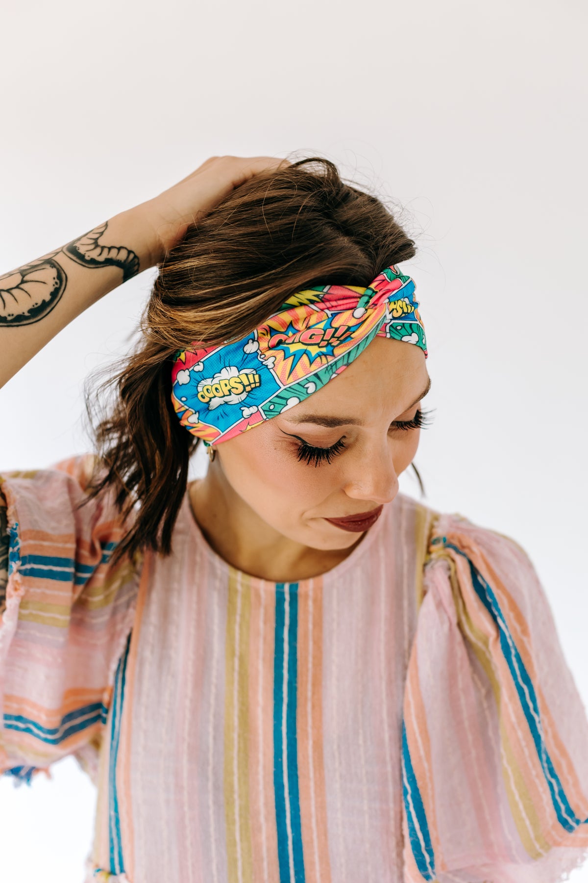 Cheyanne Floral sur Noir 