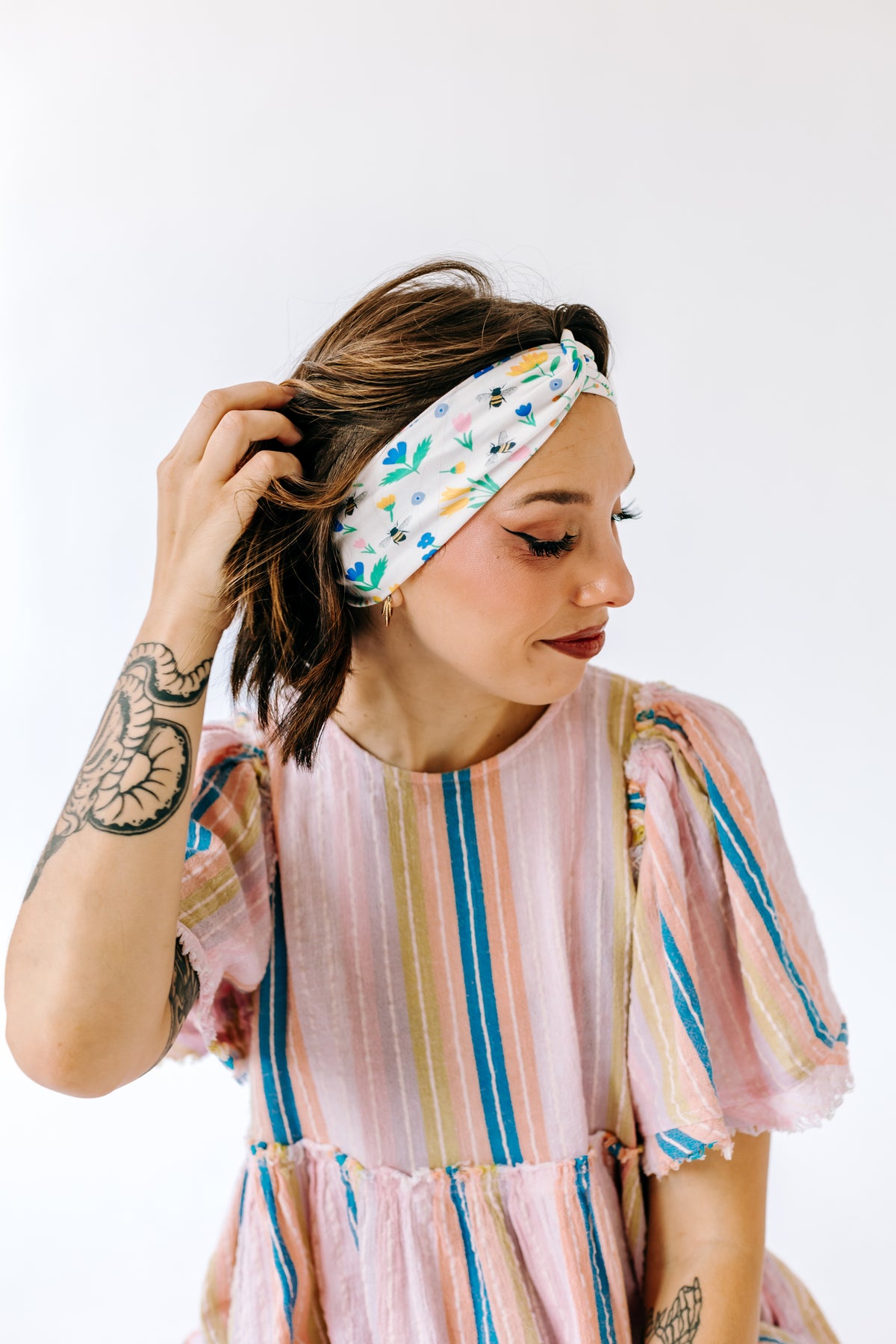 Cheyanne Floral sur Noir 