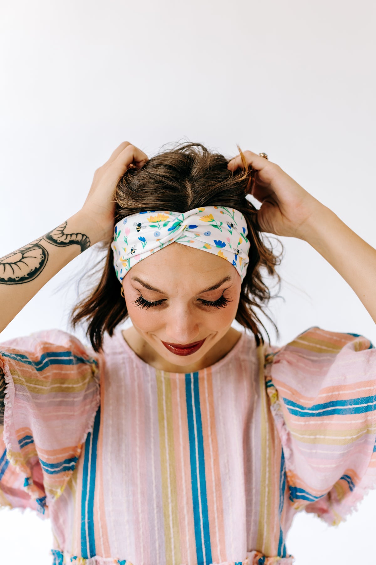 Cheyanne Floral sur Noir 