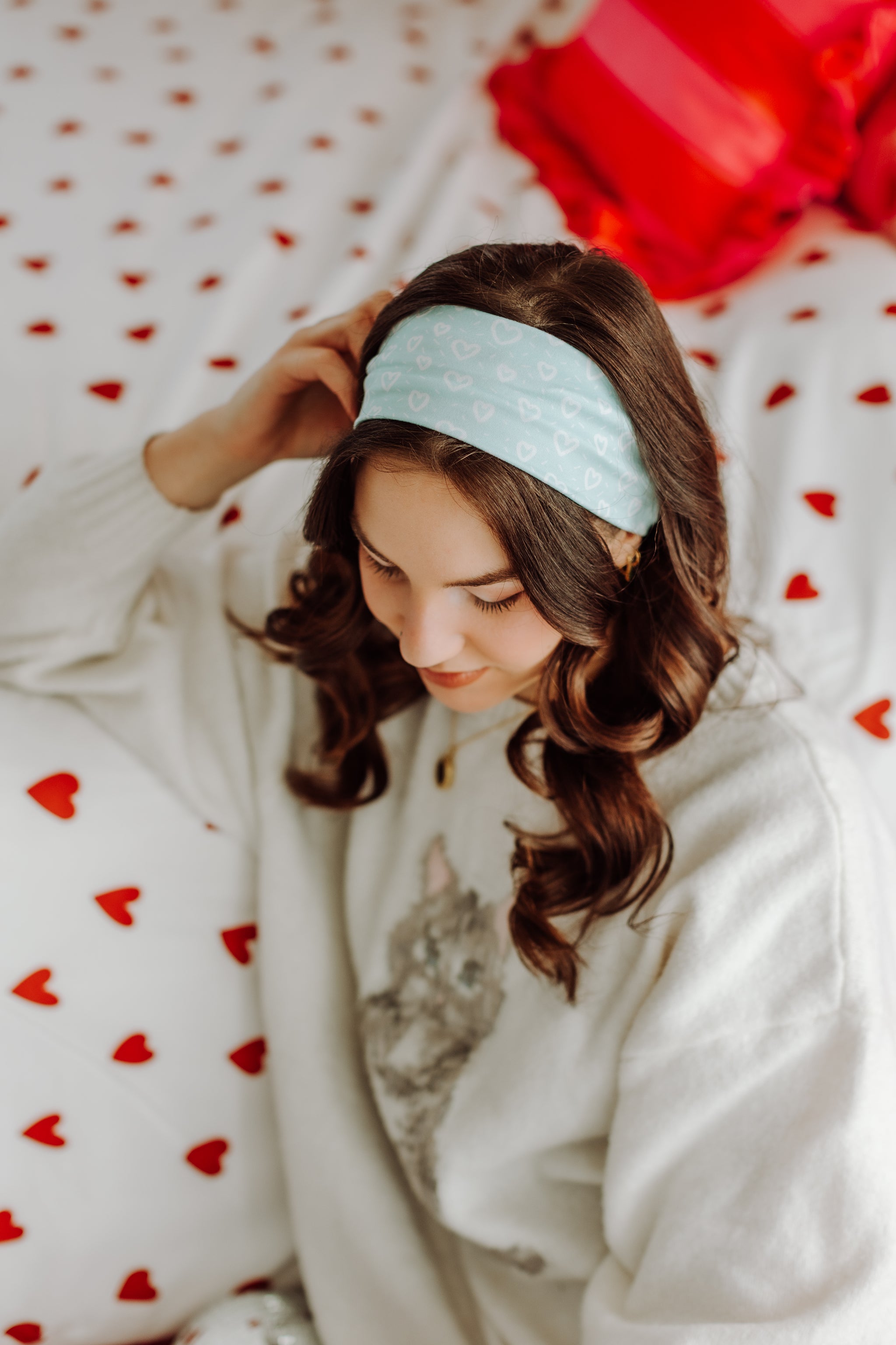 Sprinkled with Love on Blue