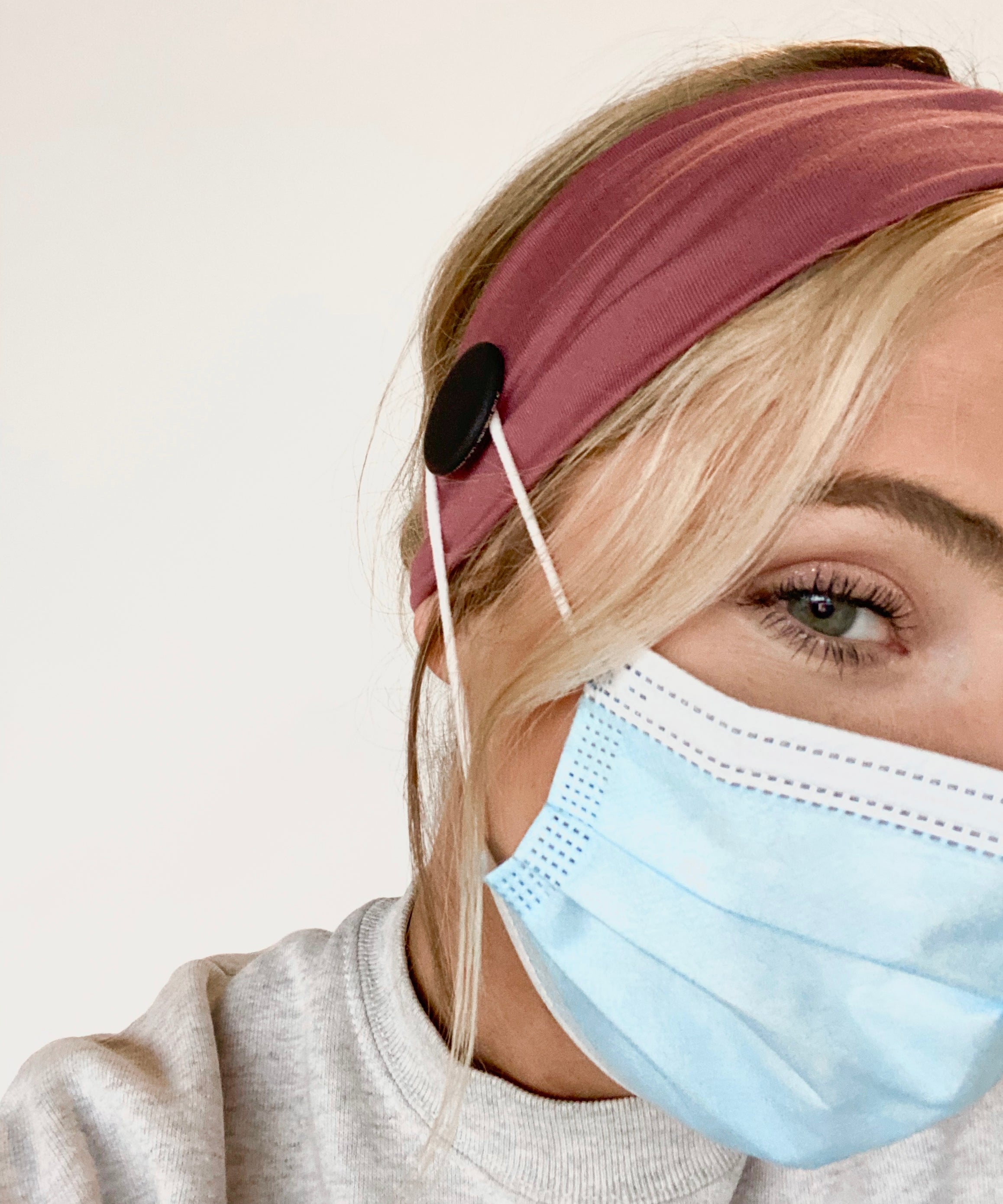 Boutons pression lilas noirs