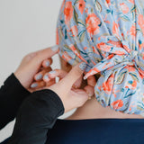 Julie Floral - Lilac Scrub Cap