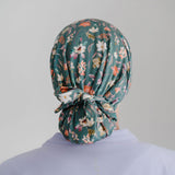 Millie Floral - Lilac Scrub Cap