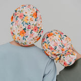 Pearl Floral - Lilac Scrub Cap