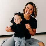 Solid Black - Mommy & Me