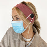 Black Lilac Snaps magnetic button earsavers